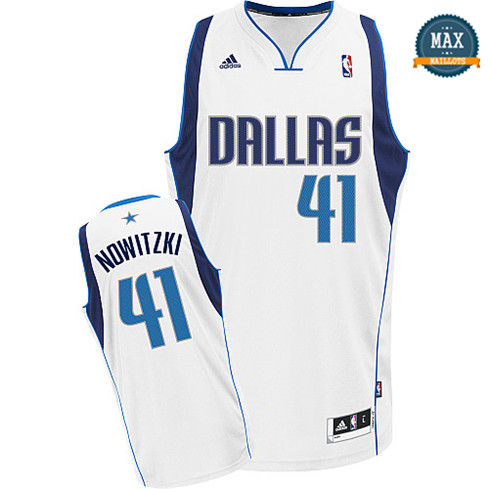 Dirk Nowitzki Dallas Mavericks 2011/2012 [Blanc]