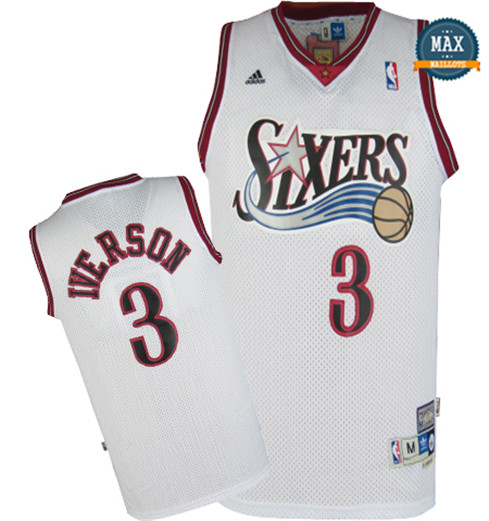 Allen Iverson, Philadelphia 76ers [Blanc]