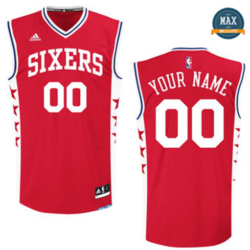 Custom, Philadelphia 76ers [Red]