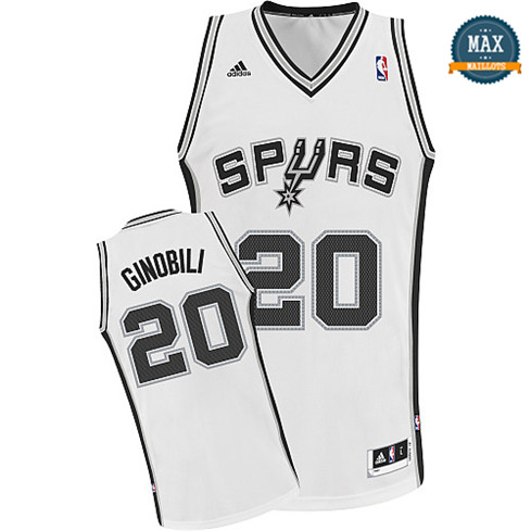 Manu Ginobili, San Antonio Spurs 2011/2012 [Blanc]