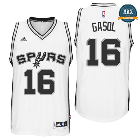 Pau Gasol, San Antonio Spurs - White