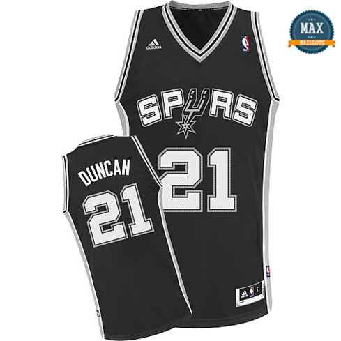 Tim Duncan, San Antonio Spurs - Noir