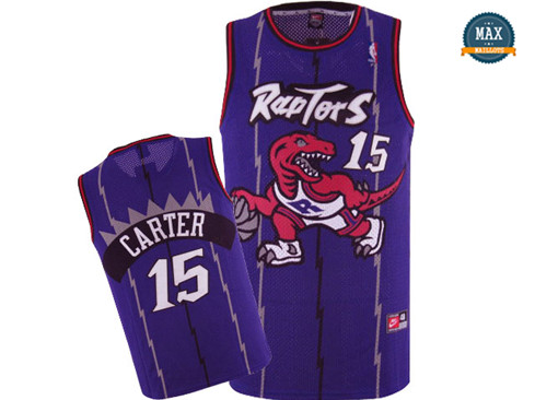 Vince Carter, les Raptors de Toronto [Noir / Bleu]