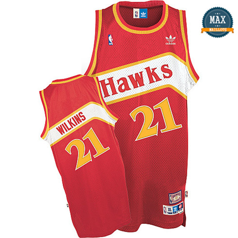 Dominique Wilkins, Atlanta Hawks [route]