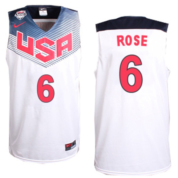 Derrick Rose, USA 2014 - Blanc