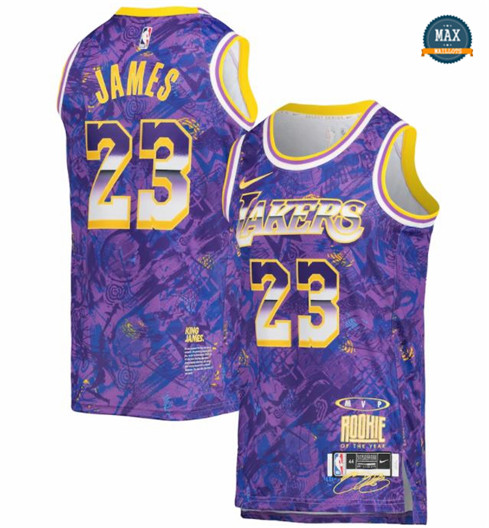 Maxmaillots LeBron James, Los Angeles Lakers MVP Series