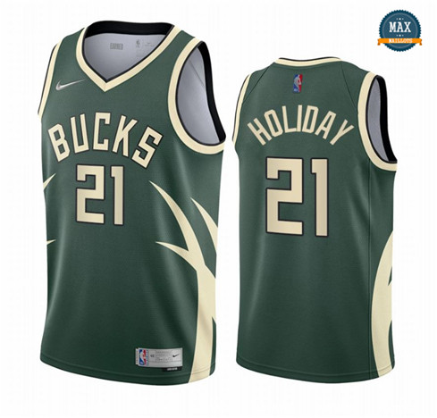 Maxmaillots Jrue Holiday, Milwaukee Bucks 2020/21 - Earned