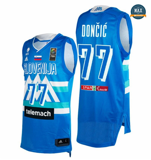 Maxmaillots Luka Doncic, Eslovenia 2021 JJOO - Bleu