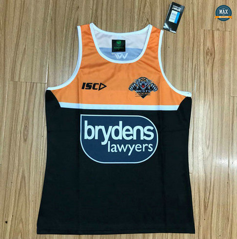 Max Maillot Rugby Debardeur Wests Tigers 2018/19