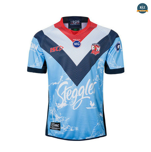 Max Maillot Rugby Australie Sydney Roosters EntraInement 2019/20