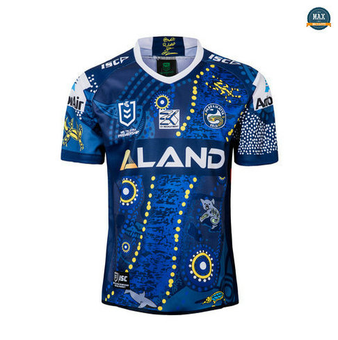 Max Maillot Rugby Parramatta Eels édition souvenir 2019/20