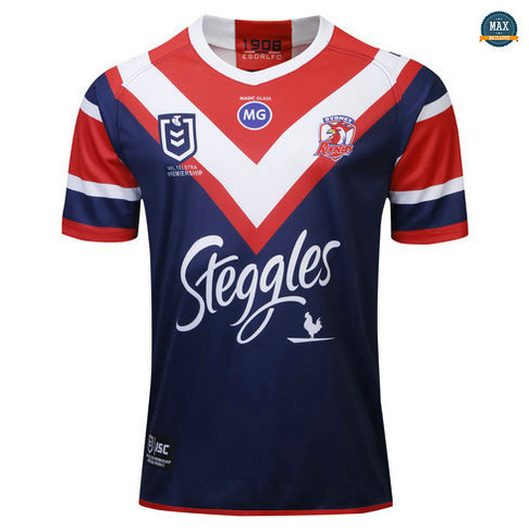 Max Maillot Rugby Australie Sydney Roosters Domicile 2019/20