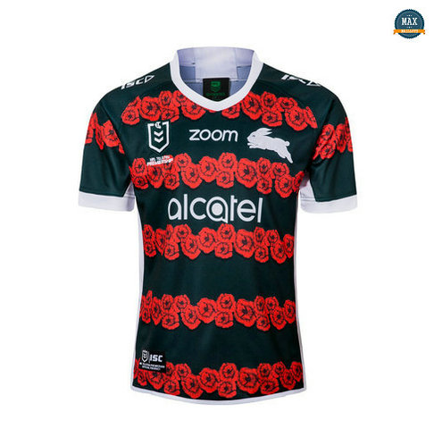 Max Maillot Rugby South Sydney Rabbitohs édition souvenir 2019/20