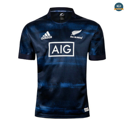 Max Maillot Rugby All Blacks Domicile Bleu Marine 2019/20