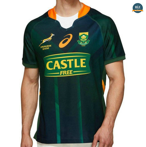 Max Maillot Rugby Afrique du Sud Springbok 7s Domicile 2020/21