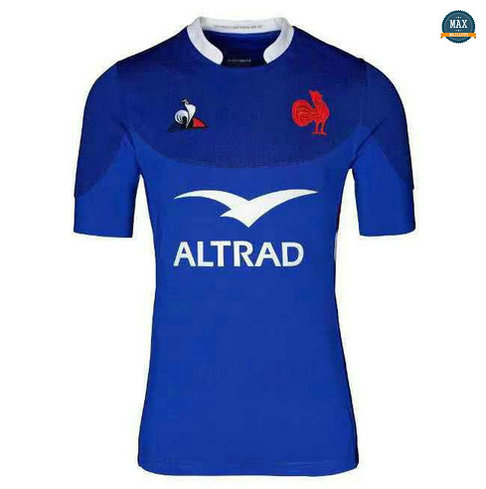 Max Maillot Rugby France Domicile 2019/20 Bleu