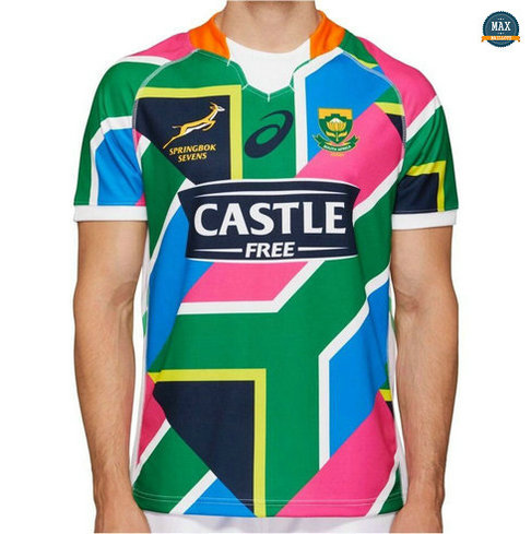 Max Maillot Rugby Afrique du Sud Springbok 7s Exterieur 2020/21