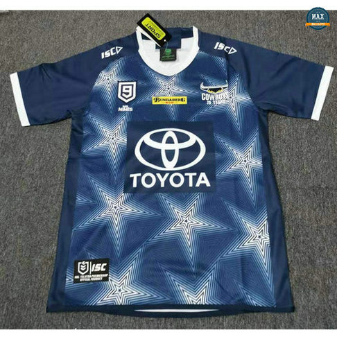 Max Maillot Rugby North Queensland Cowboys Star Edition 2020/21 Bleu