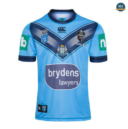 Max Maillot Rugby LAN Holden Domicile 2020/21 Bleu