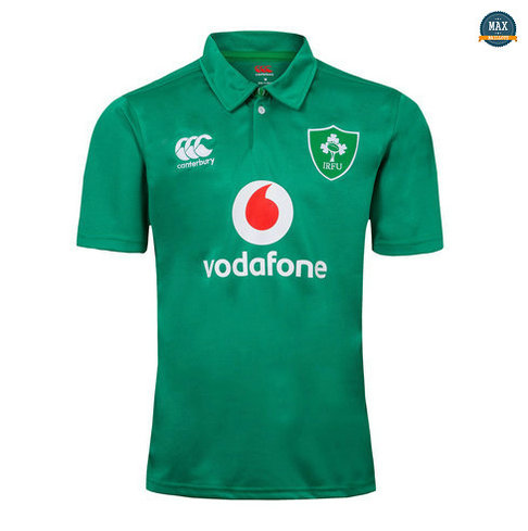 Max Maillot Rugby Irlande POLO Vert 2019/20