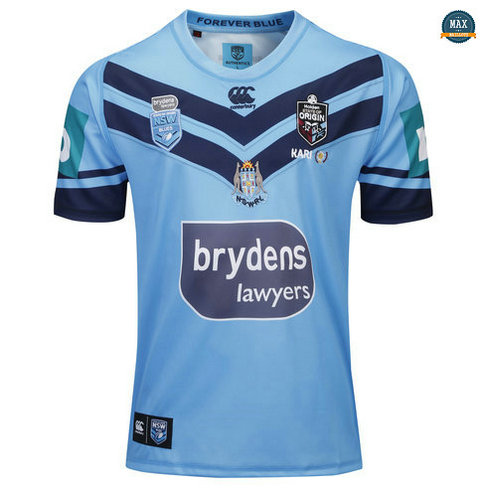 Max Maillot Rugby LAN Holden Domicile 2019/20 Bleu