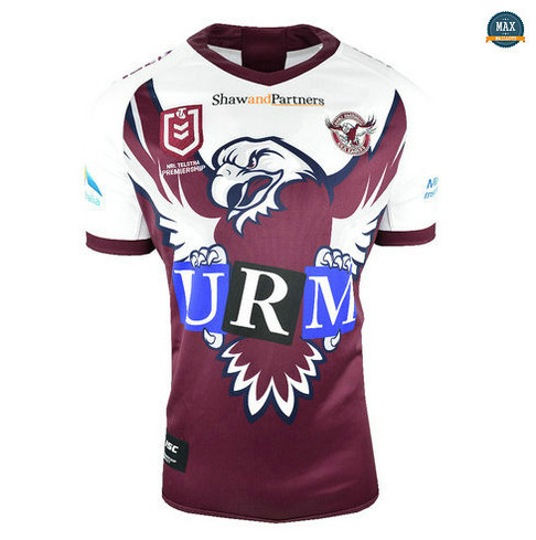 Max Maillot Rugby Manly Warringah Sea Eagles Édition de héros 2019/20