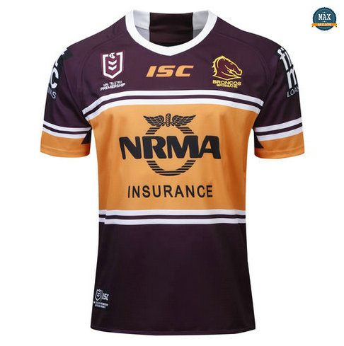 Max Maillot Rugby Brisbane Broncos Domicile 2019/20