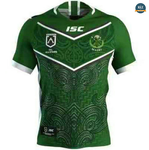Max Maillot Rugby ISC Nouvelle Zélande Maori All Stars 2020/21