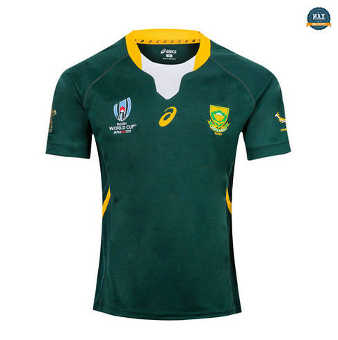 Max Maillot Rugby Afrique du Sud Domicile Coupe du monde 2019/20