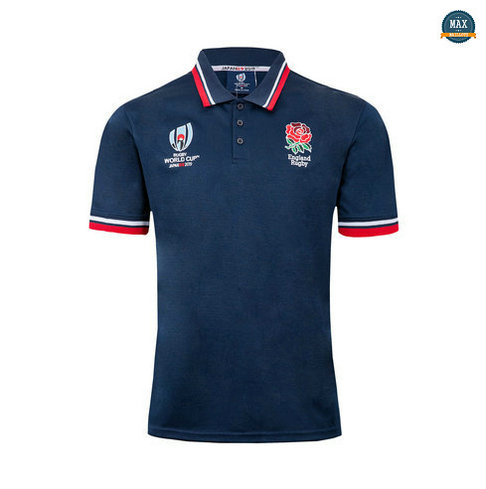 Max Maillot Rugby Angleterre POLO Coupe du monde 2019/20