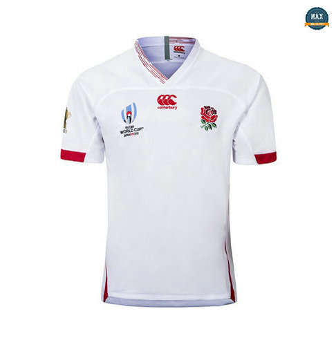 Max Maillot Rugby Angleterre Coupe du monde 2019/20 Blanc
