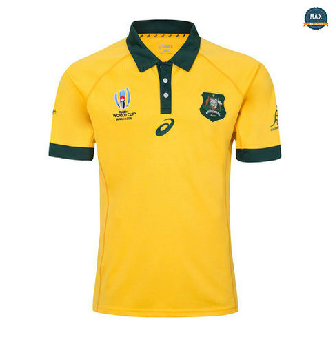 Max Maillot Rugby Australie POLO Coupe du monde 2019/20