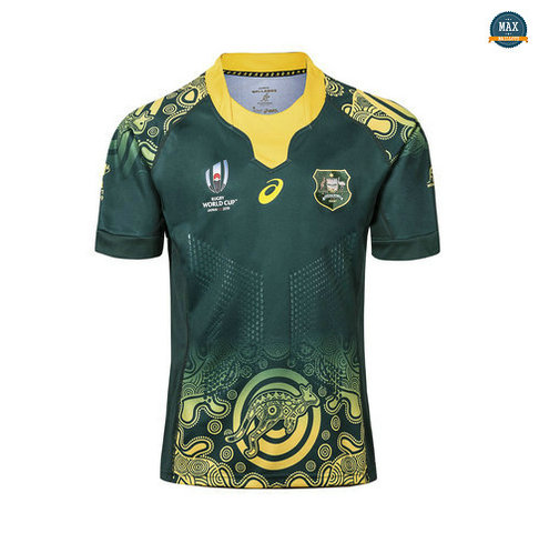 Max Maillot Rugby Australie Exterieur Coupe du monde 2019/20 PLAYER