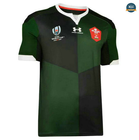 Max Maillot Rugby Pays de GAlles Exterieur Coupe du monde 2019/20