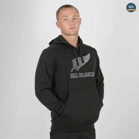 Max Maillot Rugby Sweat à capuche All Blacks 2019/20