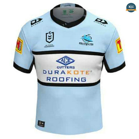 Max Maillot Rugby Cronulla Sutherland Sharks Domicile 2020/21