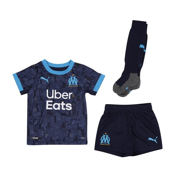 Maillot Marseille Enfant Exterieur 2020/21 Bleu