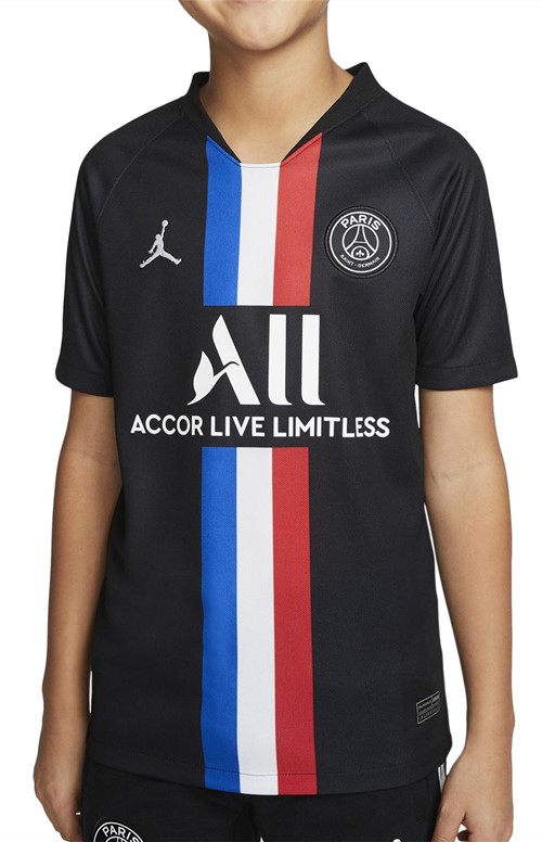 Max Maillot PSG Jordan Enfant Quatrième 2020/21