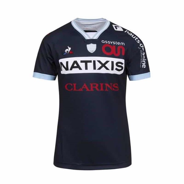 Max Maillot Rugby France 92 voiture de course Bleu