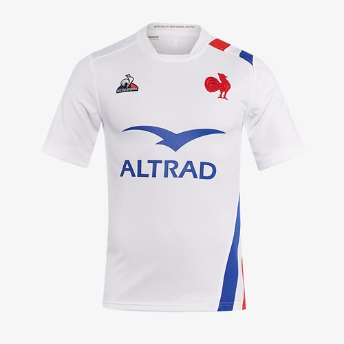 Max Maillot Rugby France Domicile 2021/22 blanc