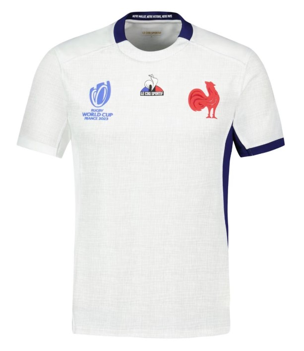 Max Maillot Rugby France Coupe du monde 2013/24 Blanc