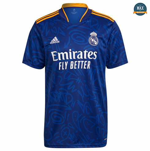 Max Maillots Real Madrid Exterieur 2021/22 pas cher