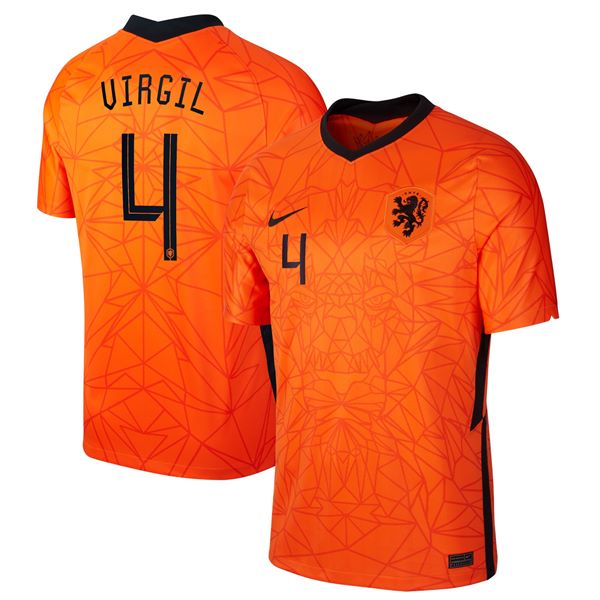 Maillot Pays-Bas Domicile Euro 2020 virgil