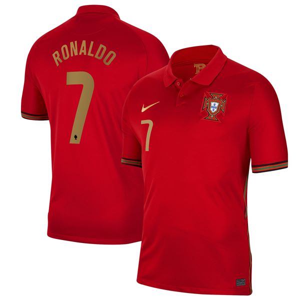 Max Maillot Portugal Domicile EURO 2020/21 Ronaldo