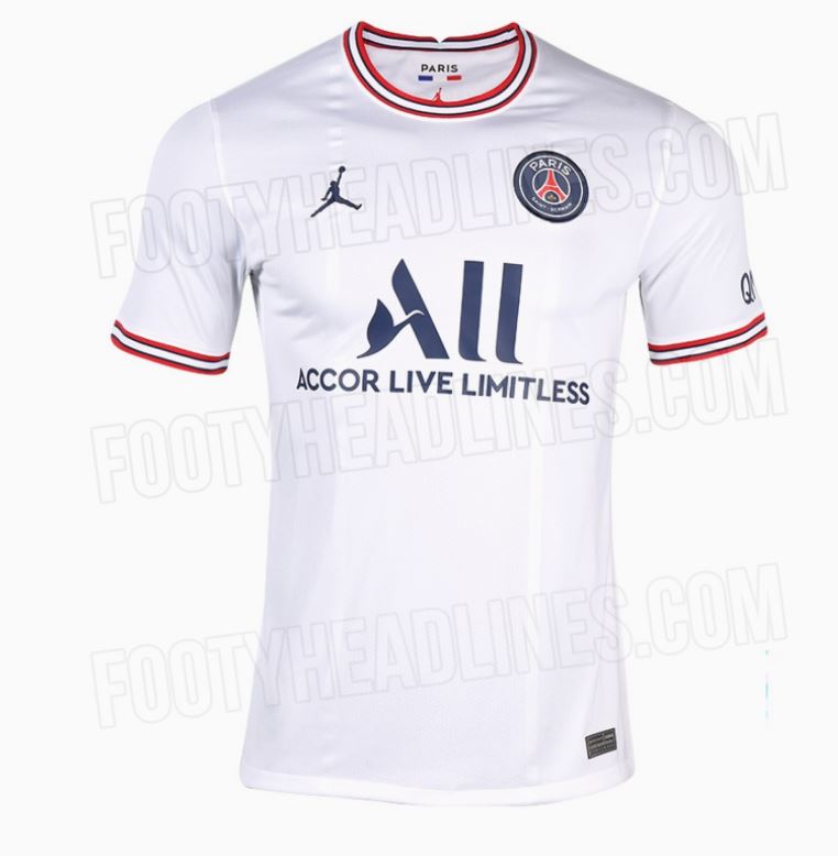 Max Maillots PSG 3ème Exterieur 2021/22