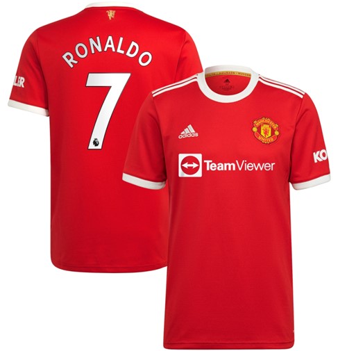 Max Maillot Manchester United Domicile 2021/22 Ronaldo 7