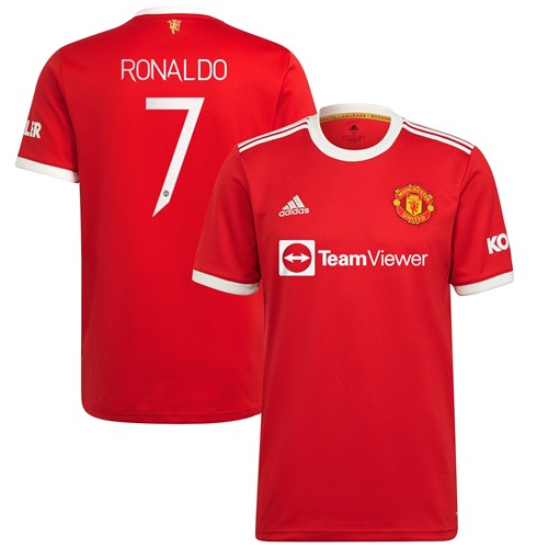 Max Maillot Manchester United Domicile 2021/22 Ronaldo 7 printing